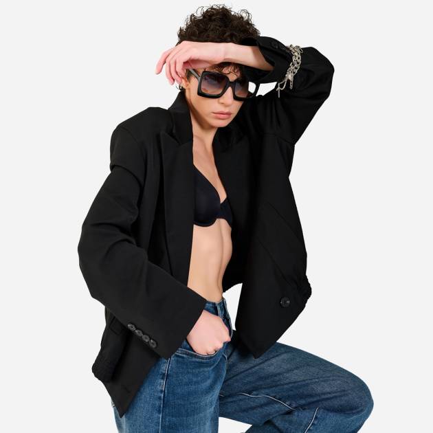 Kruvaze Bomber Ceket