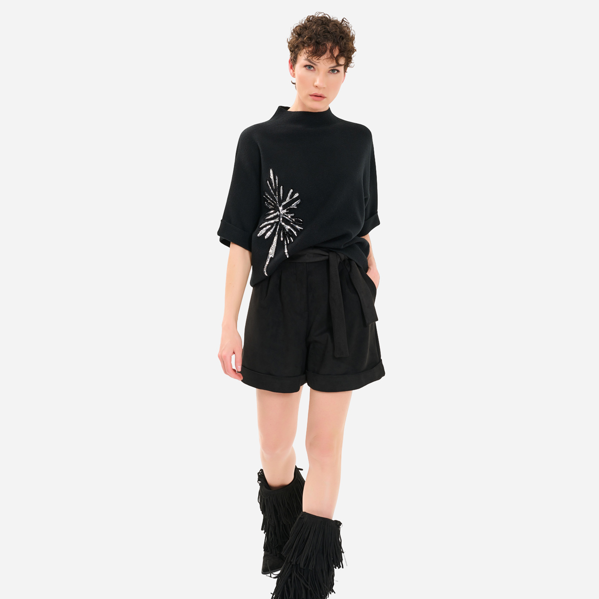 Suede Shorts - Image 2