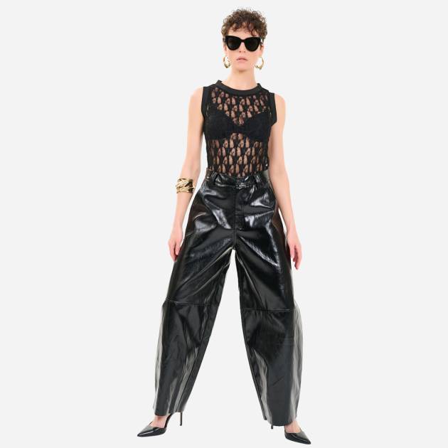 Lace, Snap-Button Bodysuit