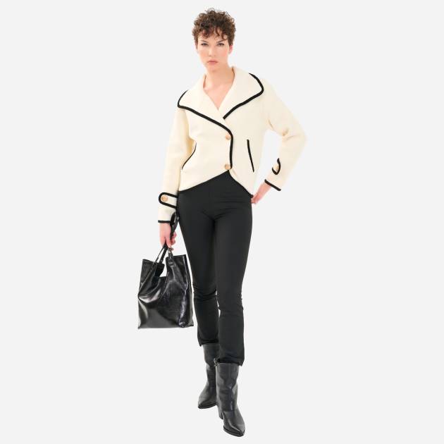 Likralı Tayt Pantolon