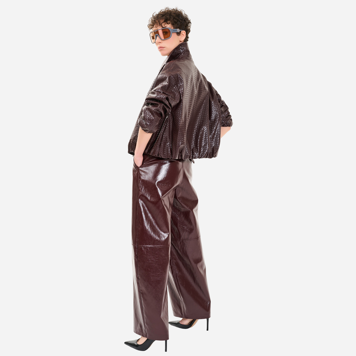 Leather Balloon Pants - Image 6