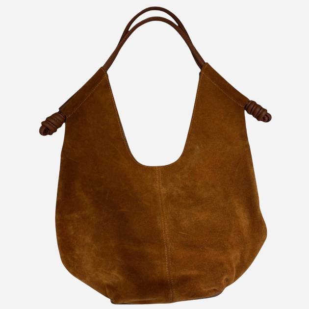 Soft Touch, Knotted Handle, Hobo Shoulder Bag