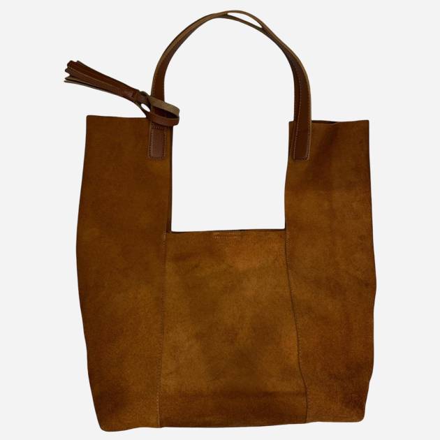 Minimal Square Tote Bag with Drawstring Handle Detail